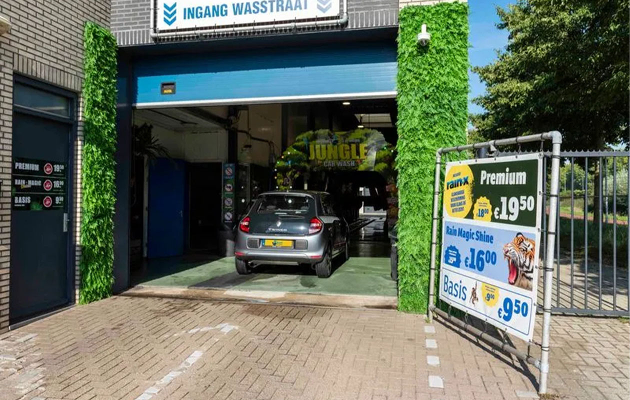 Wasbeurt Rain Magic Shine bij Wasstraat de Walvis