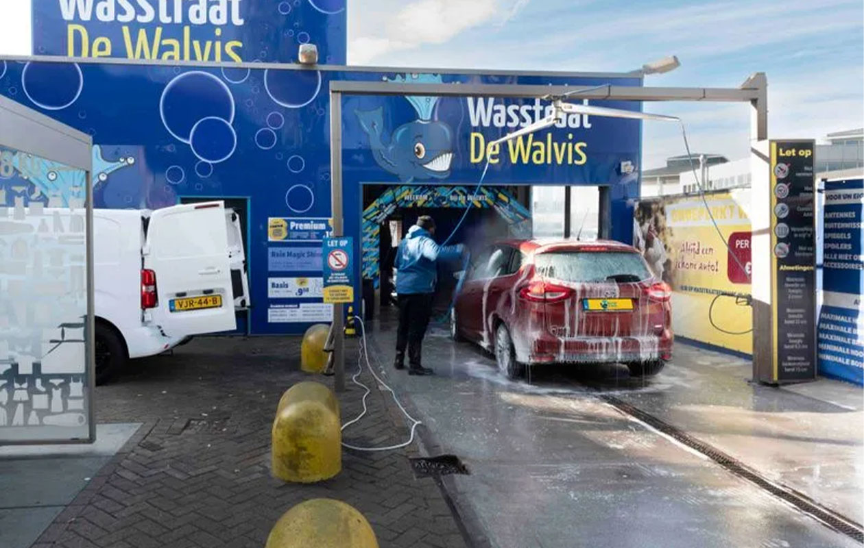 Wasbeurt Rain Magic Shine bij Wasstraat de Walvis