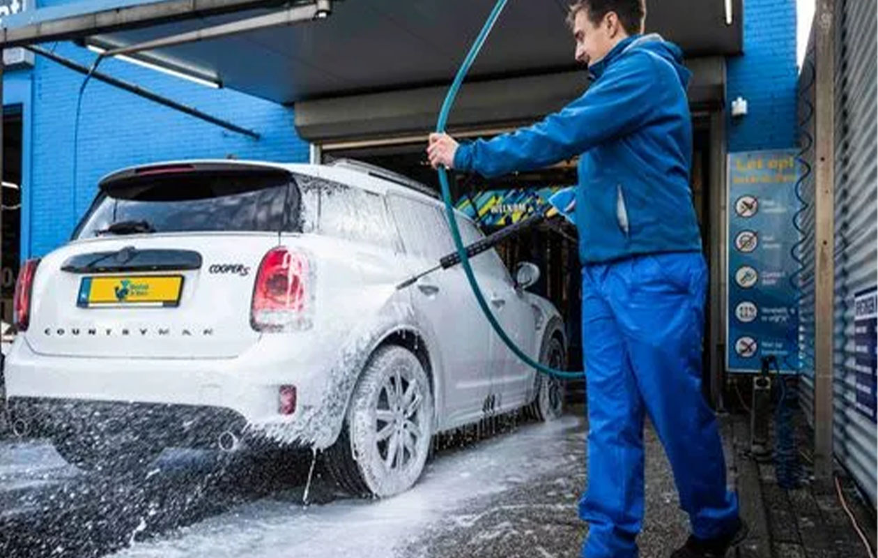Wasbeurt Rain Magic Shine bij Wasstraat de Walvis
