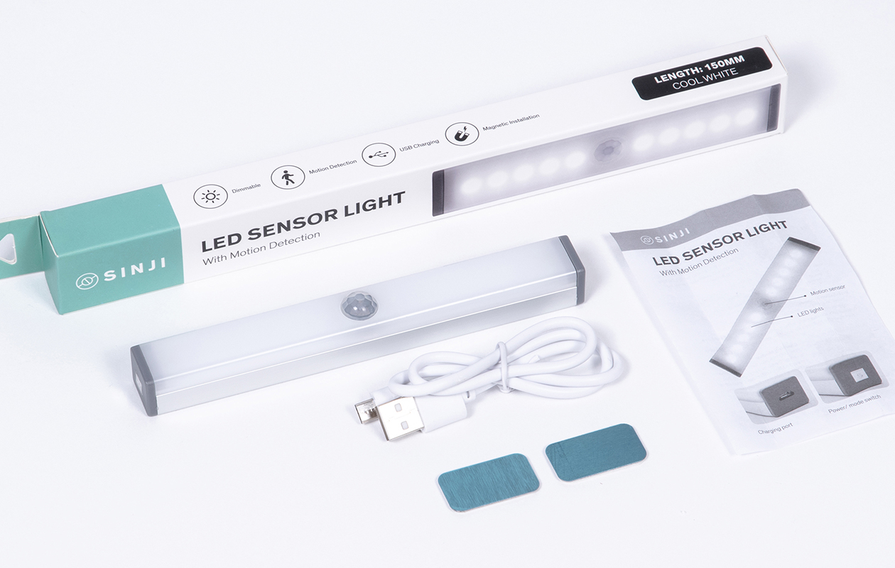 2x Sinji LED Lamp met Bewegingssensor