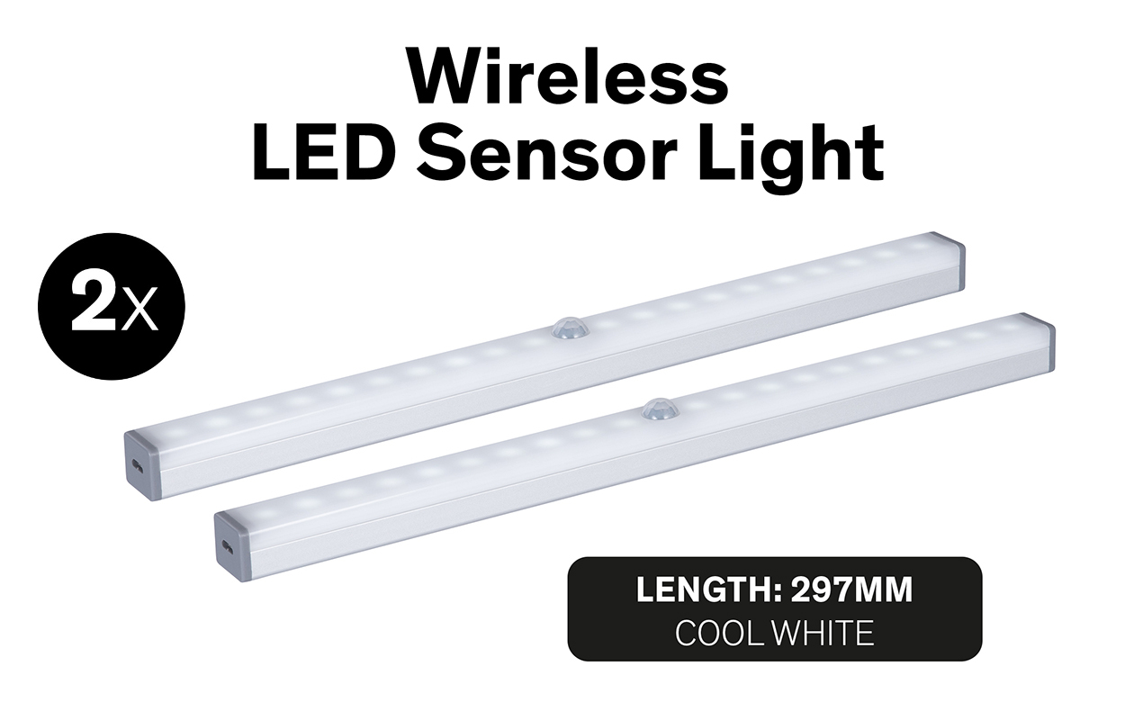 2x Sinji LED Lamp met Bewegingssensor