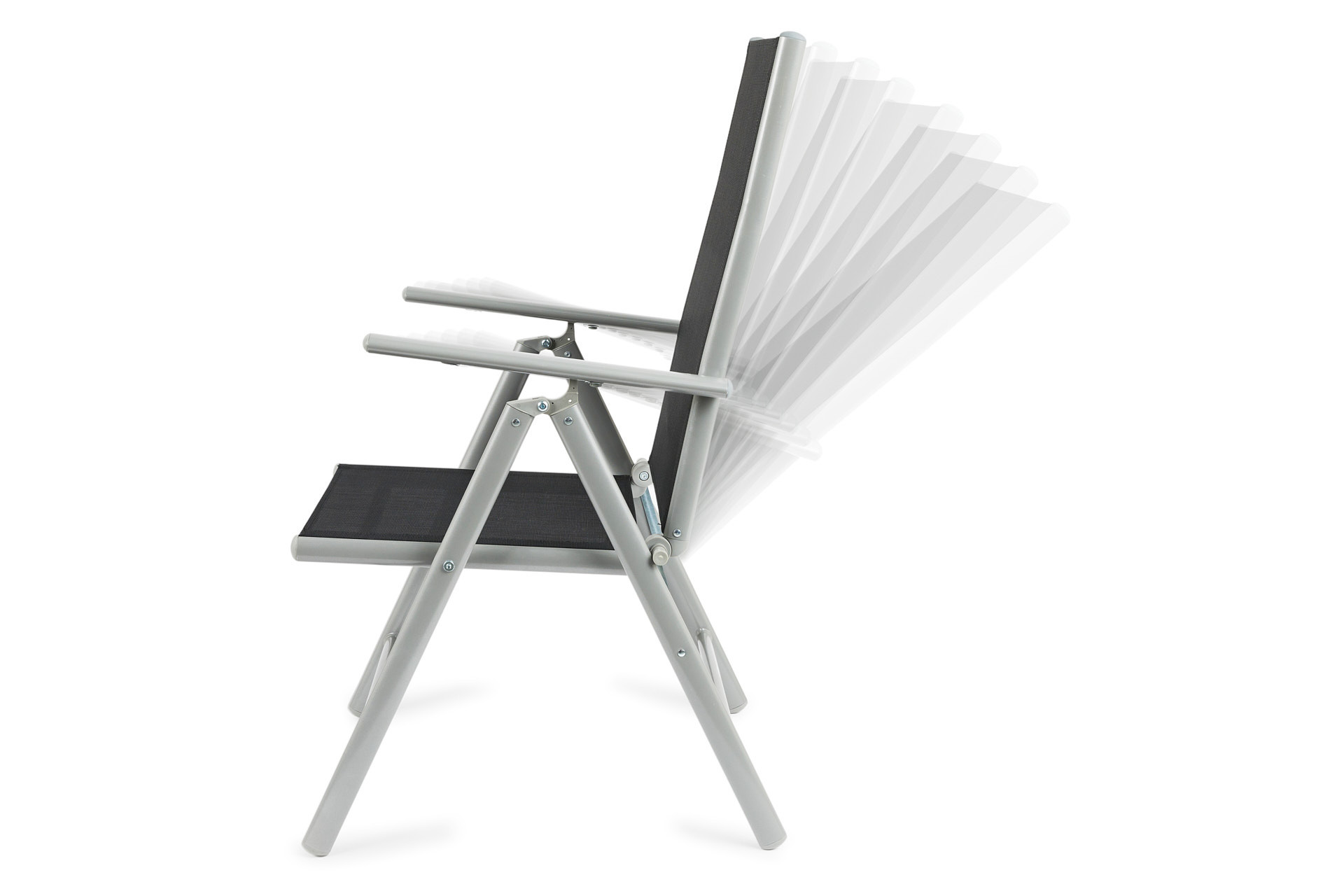 909 Outdoor Aluminium Tuinstoel - Set/2 - Antraciet