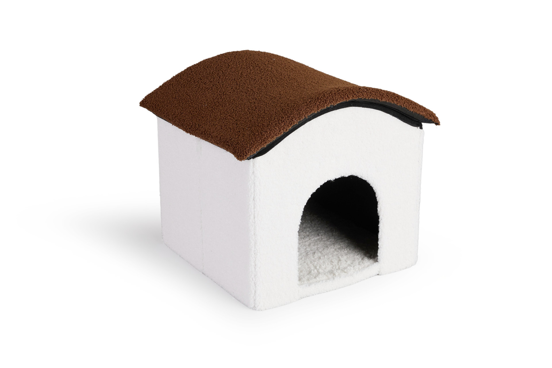 Dierenhuis in teddystof