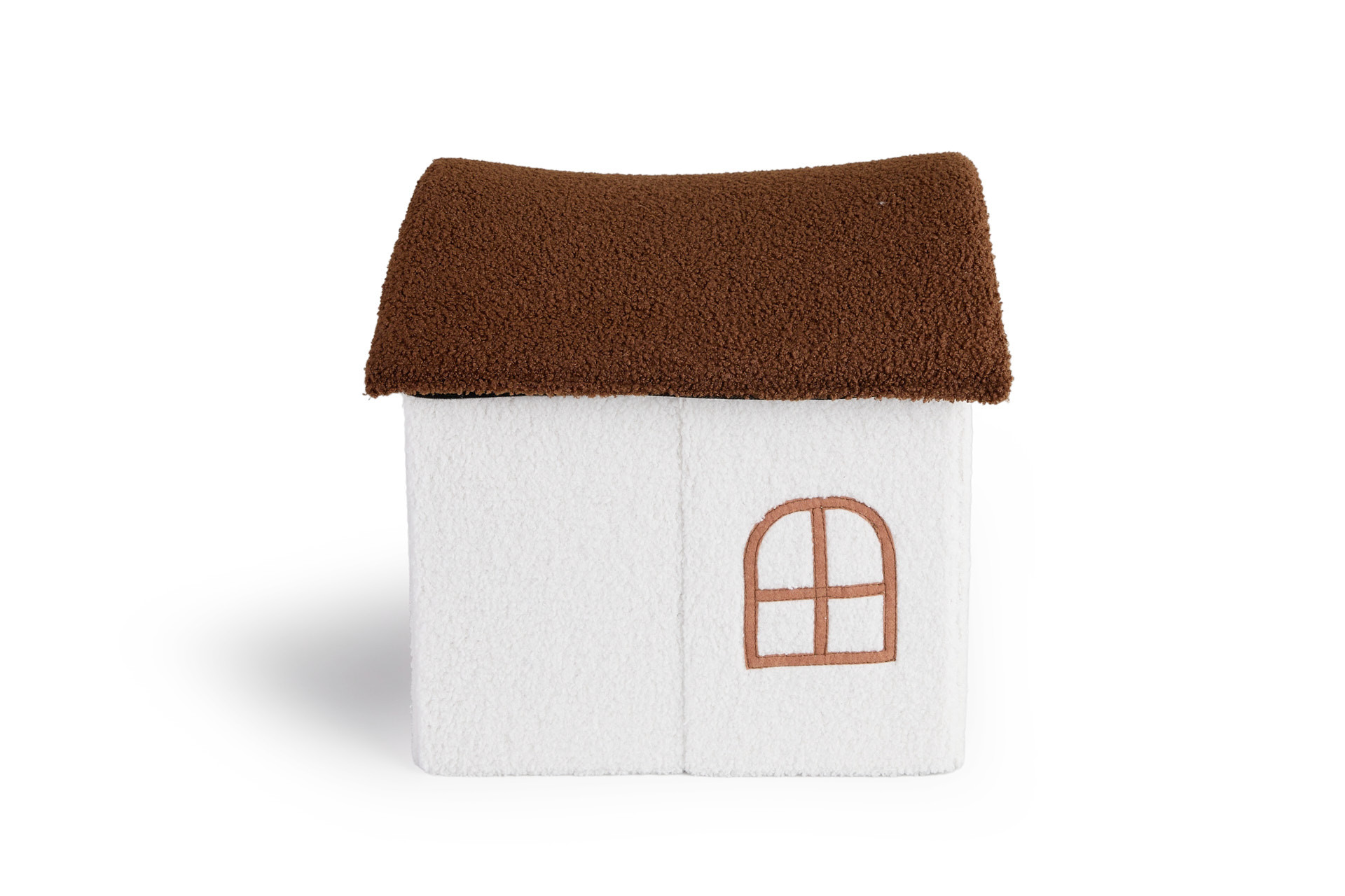 Dierenhuis in teddystof