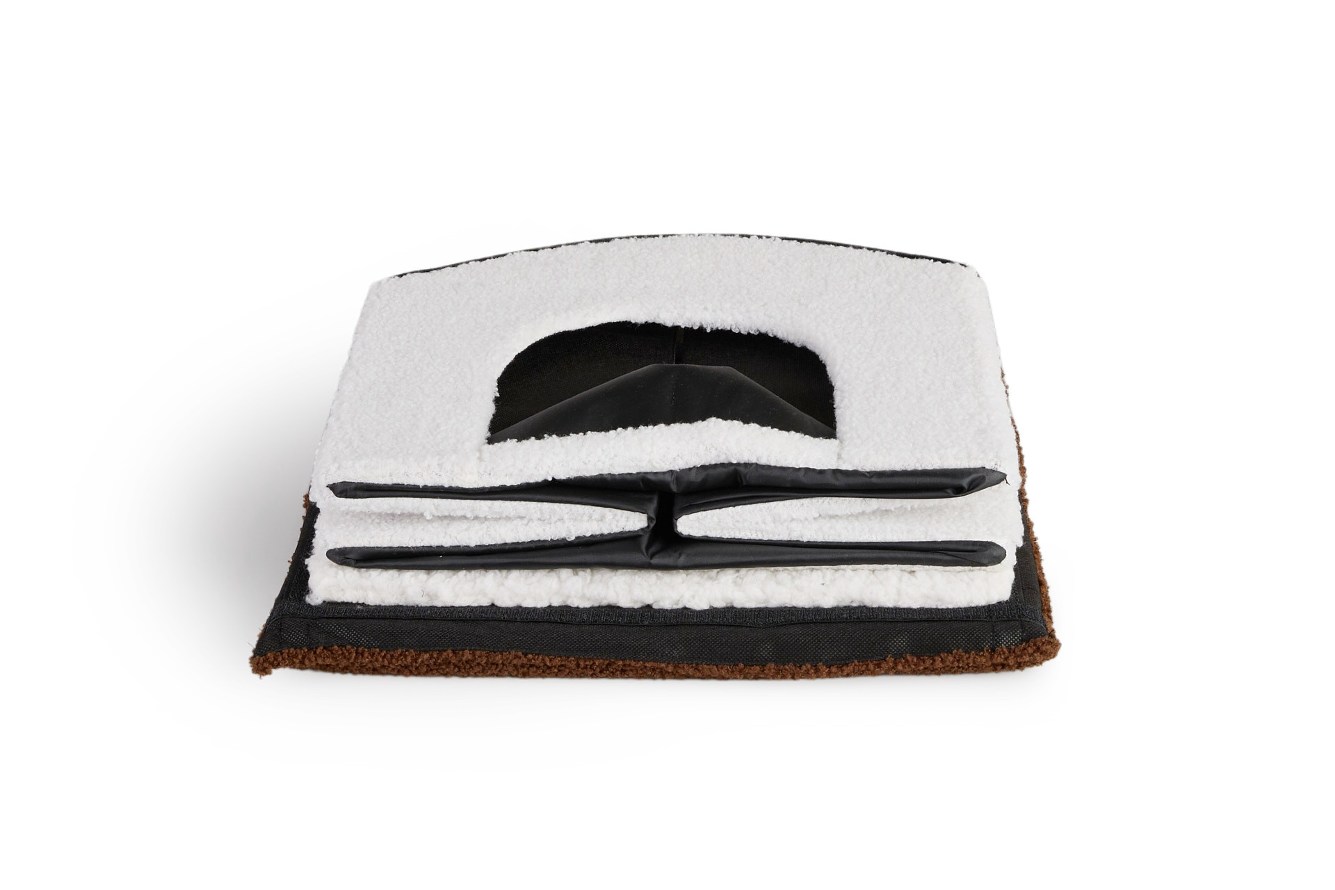 Dierenhuis in teddystof