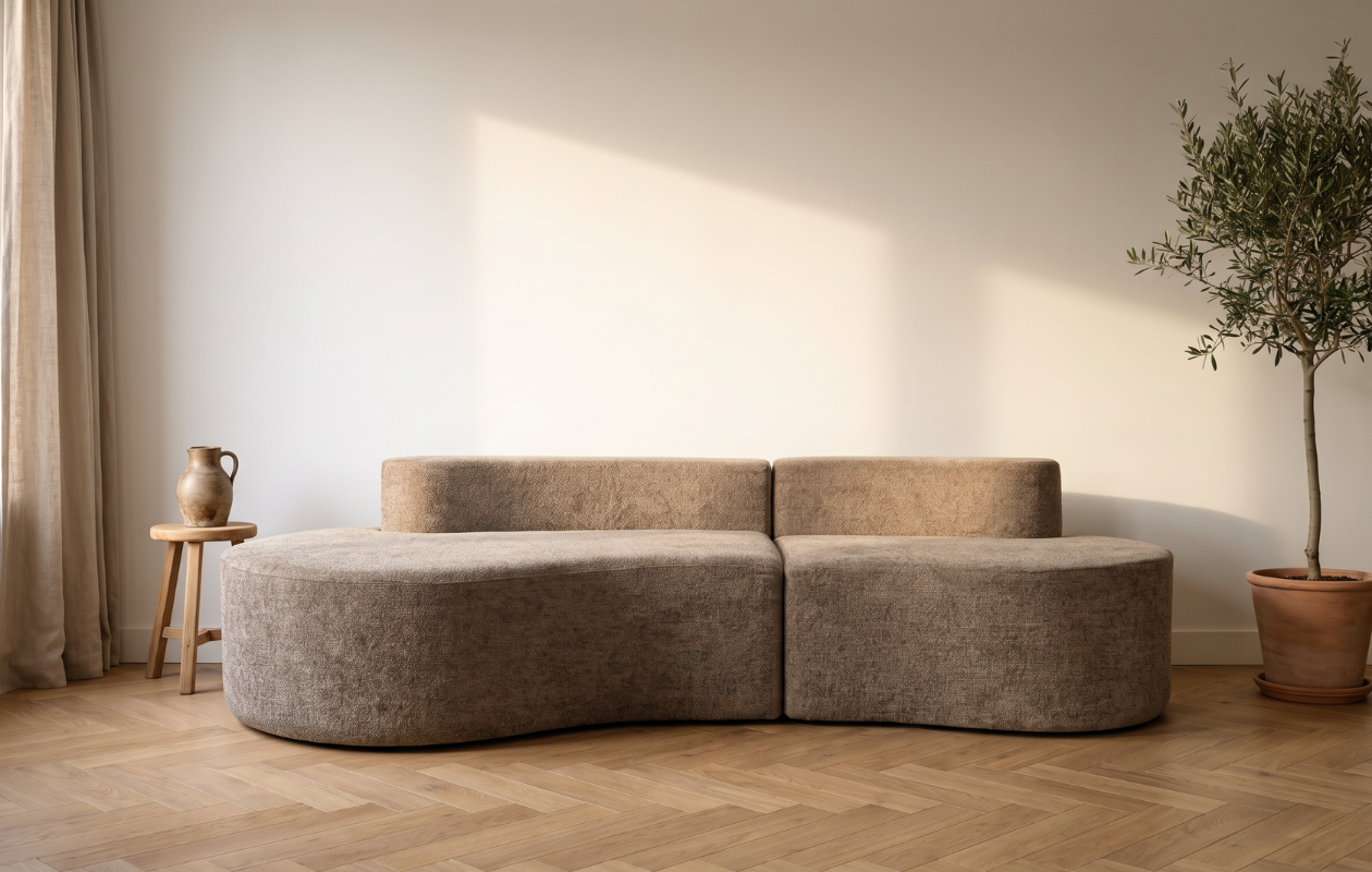 Canapé lounge de luxe Dreamhouse Emerald – Emballé sous vide et sans montage