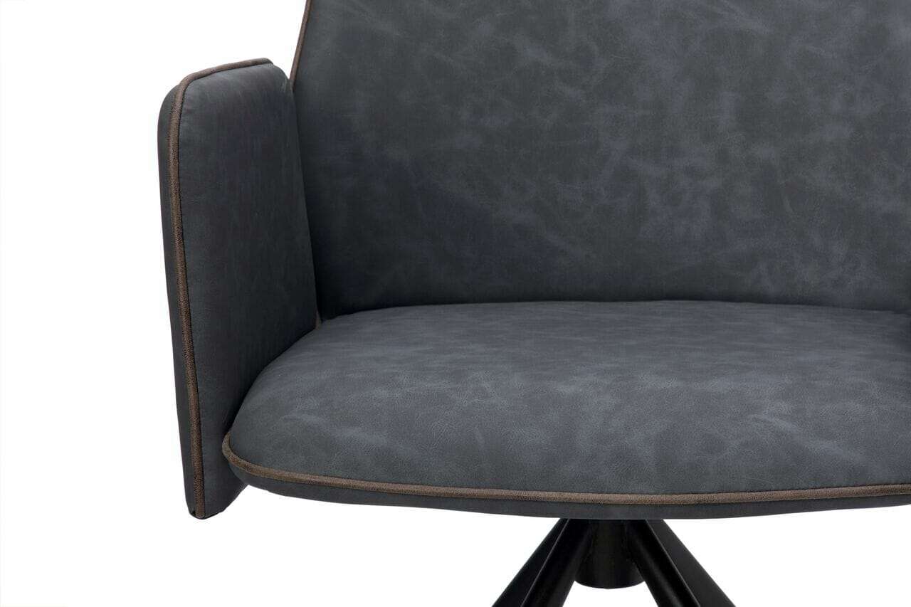 Feel Furniture - Eetkamerstoel - Vince - Zwart