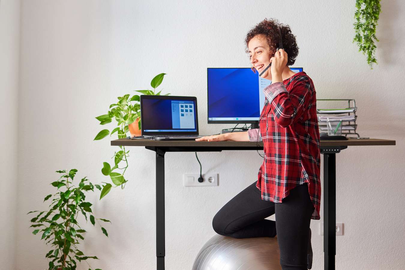 Feel Furniture elektrisch verstelbaar bureau 120x60cm 