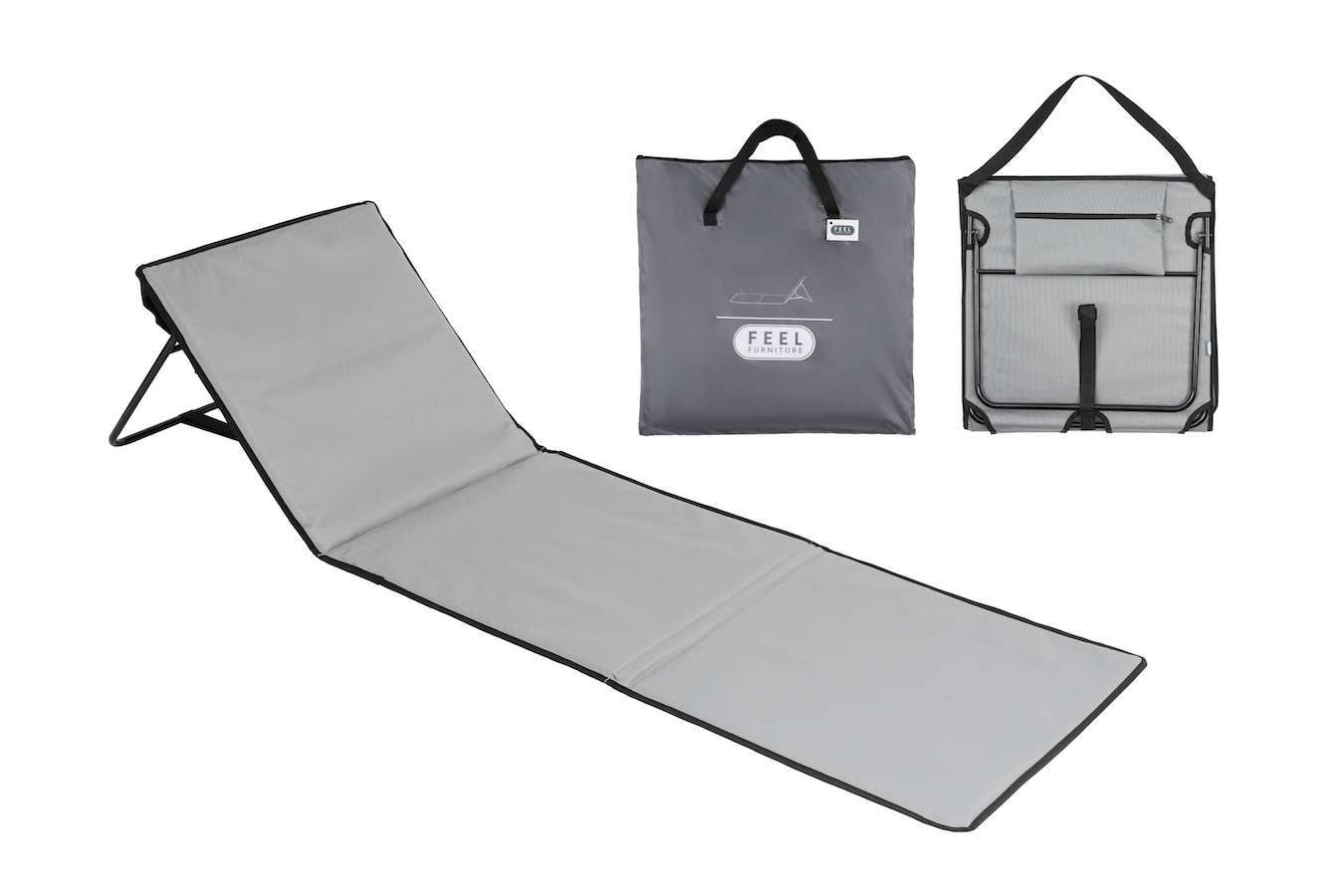 Feel Furniture Hip strand ligbed met draagzak