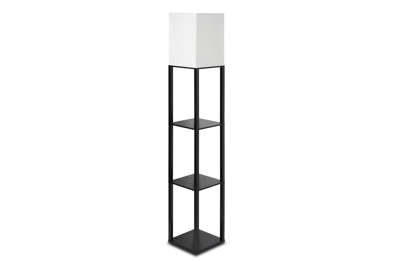 Feel Furniture - Staande lamp met opberguimte - Zwart