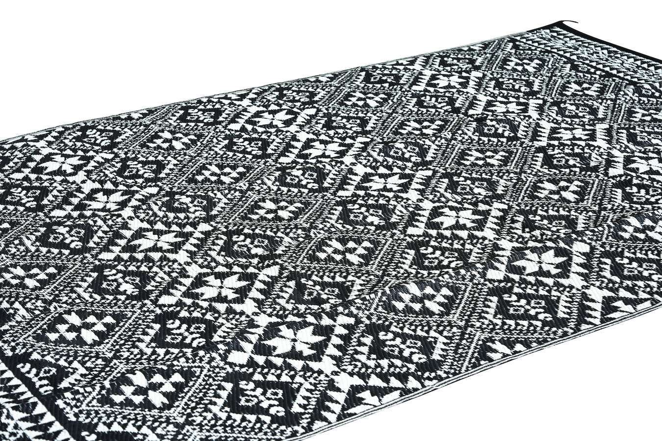 Feel Furniture - Vloerkleed voor buiten - 280x370cm - Zwartwit