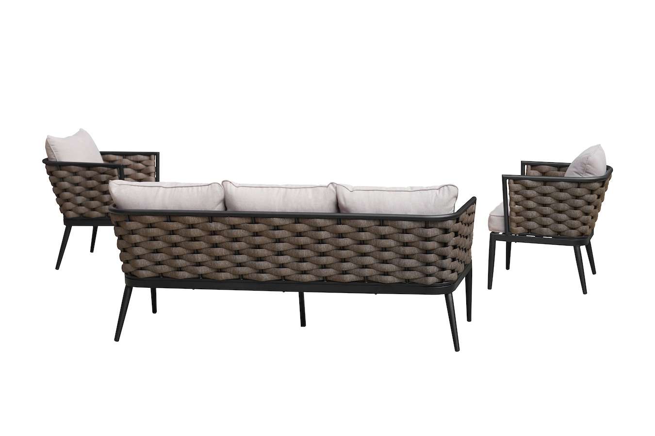 Feel Home Luxe Brezza loungeset met duo salontafel