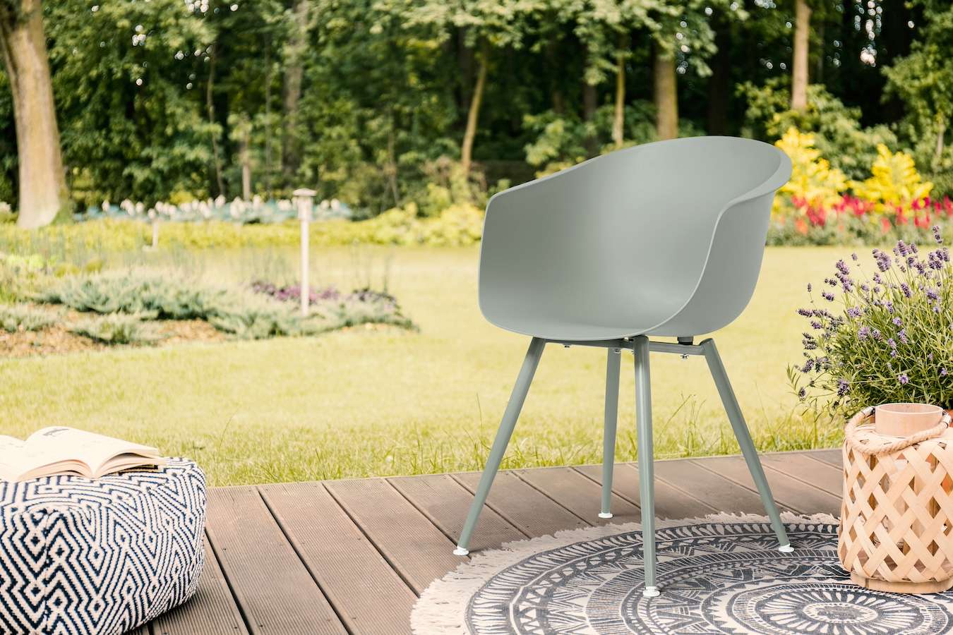 Feel Home Luxe kuipstoel voor buiten - Set van 2 stuks