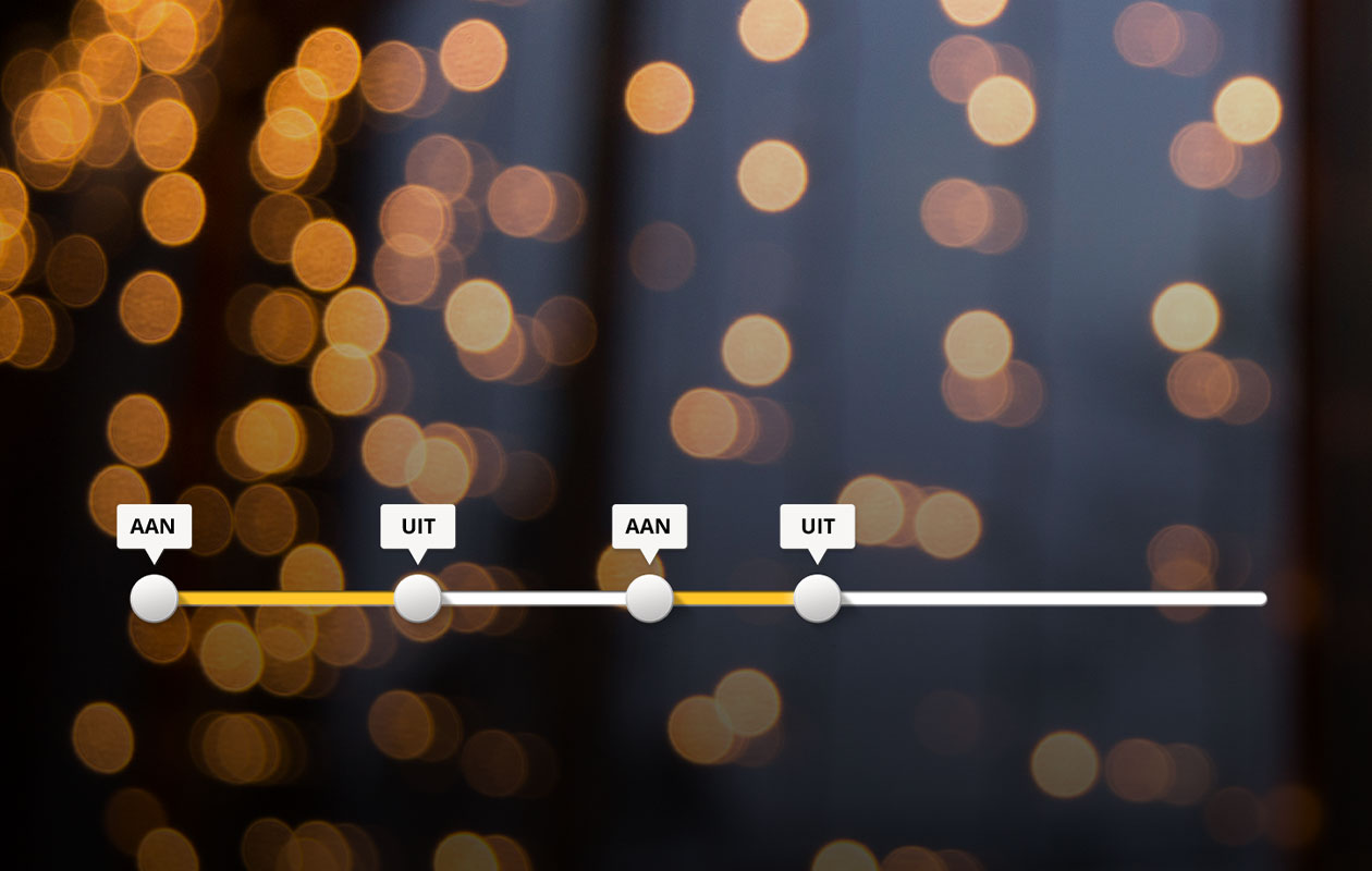 FlinQ - IJspegel lichtslinger - Warm wit