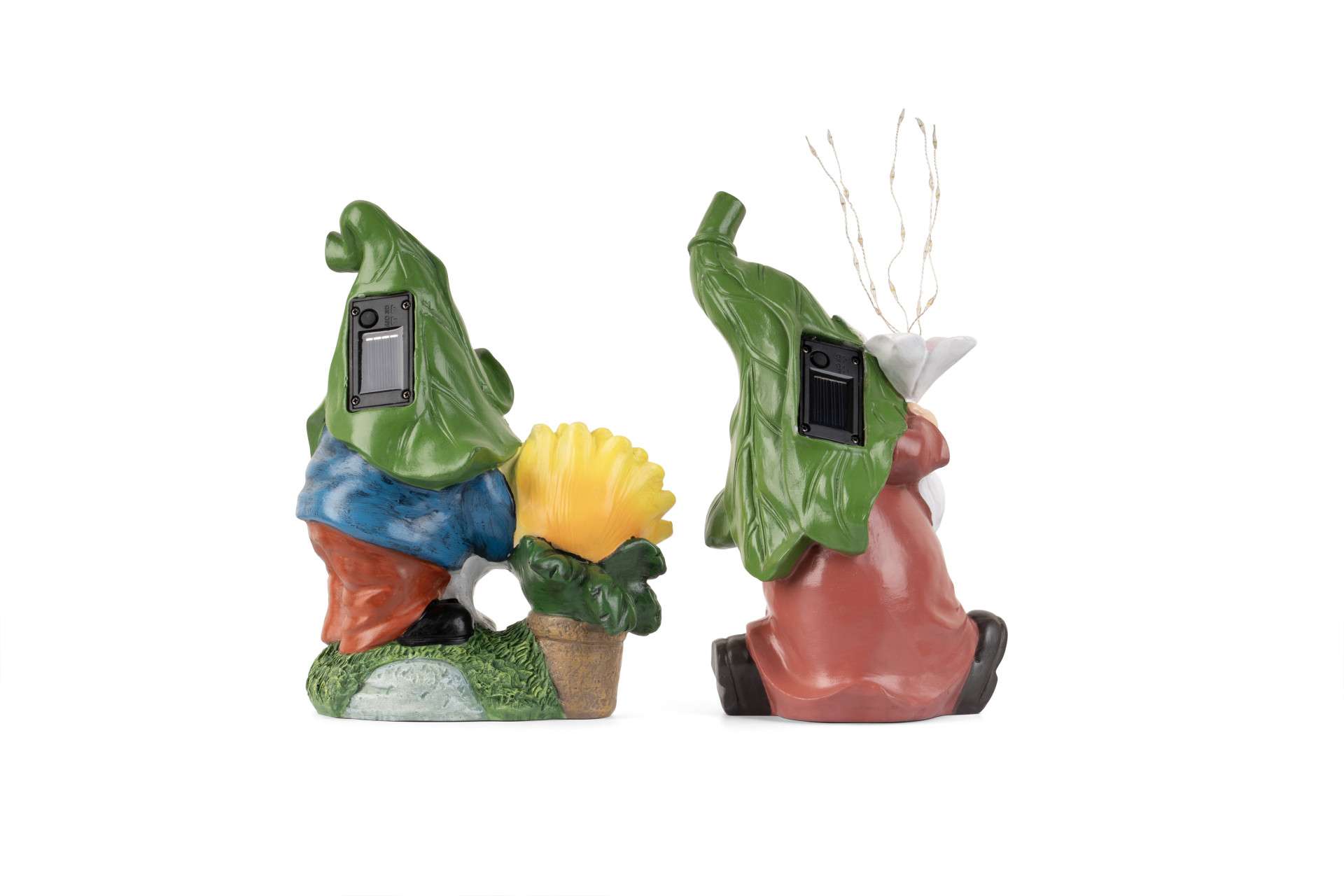 Green Series - Tuinkabouter Lampen op Zonne-energie - 2 Stuks