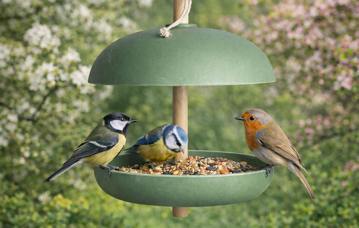 Gusta Vogelvoederhuisje – Groen