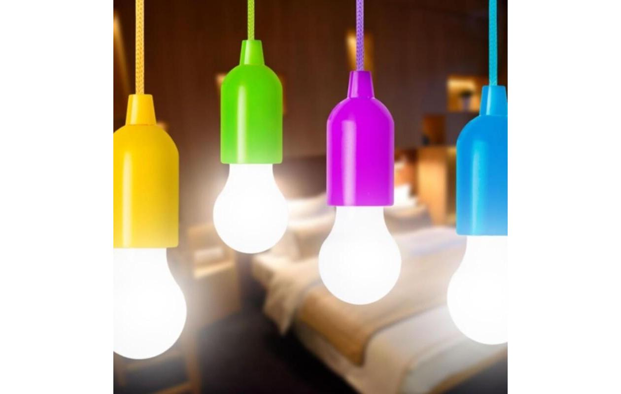 Lampes LED à cordon sans fil - 4 pièces