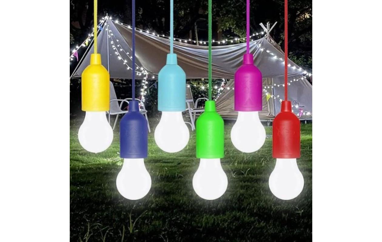 Lampes LED à cordon sans fil - 4 pièces