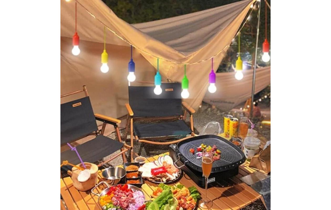 Lampes LED à cordon sans fil - 4 pièces