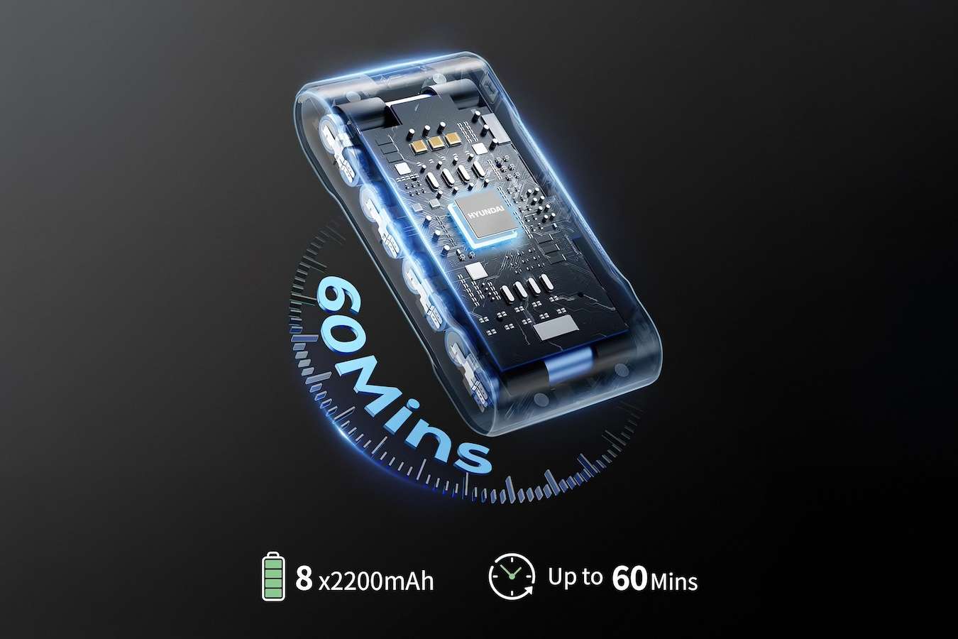 Hyundai Electronics Draadloze steelstofzuiger V12 Power Pro - Phoenix