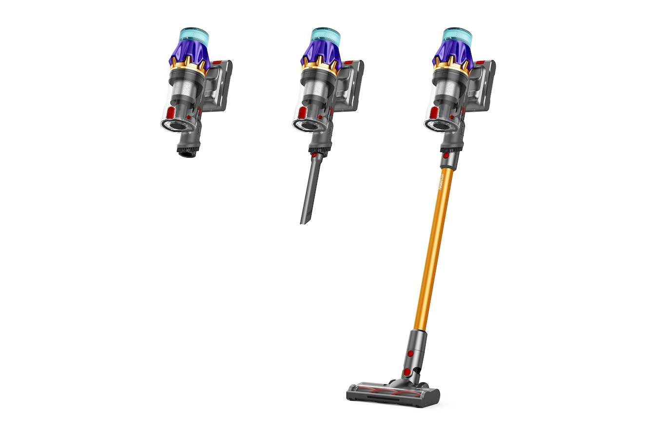 Hyundai Electronics Draadloze steelstofzuiger V12 Power Pro - Phoenix