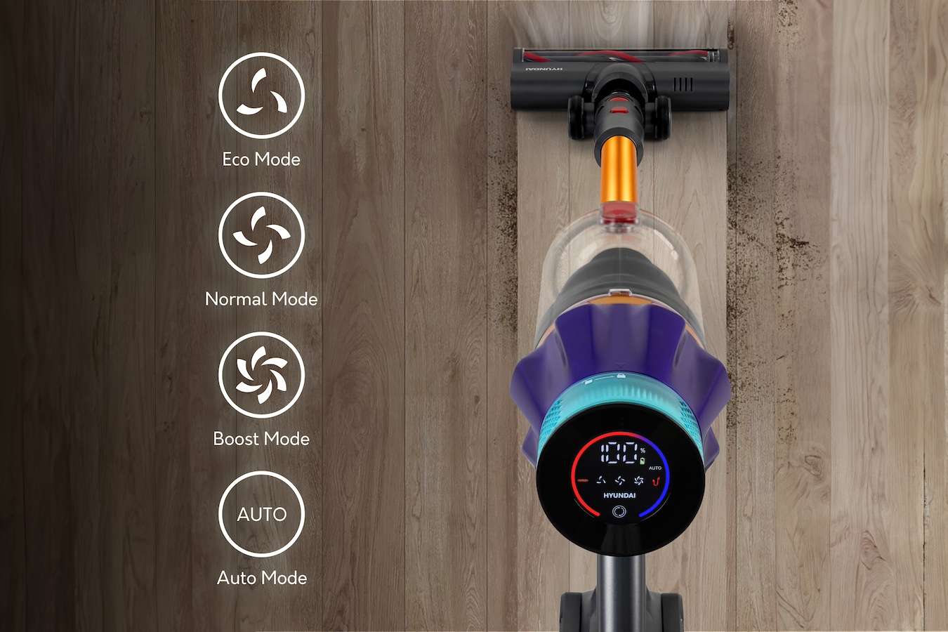 Hyundai Electronics Draadloze steelstofzuiger met korting