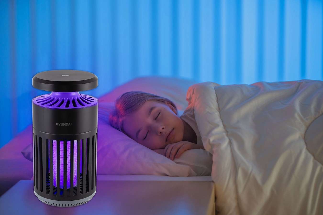 Hyundai Electronics muggenvanger LED-lamp