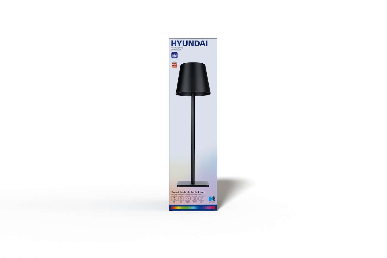 Hyundai Home - Draadloze tafellamp - met RGB en besturing via Hyundai Home APP
