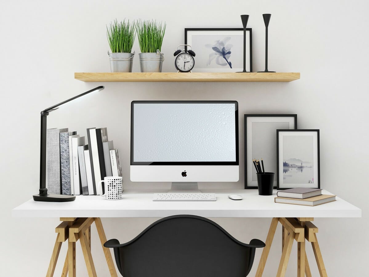 Hyundai Lighting - LED Bureaulamp - verstelbaar, dimbaar en met USB poort