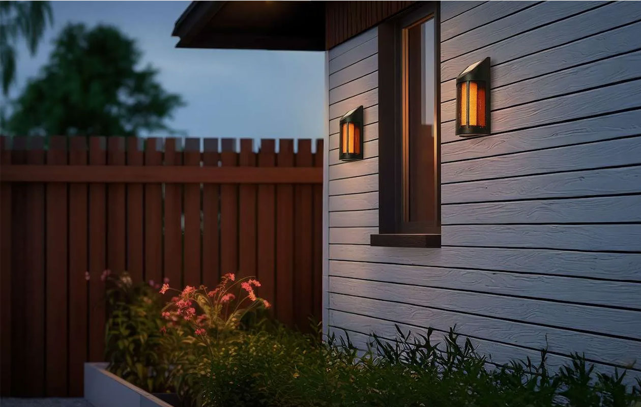 Hyundai Lighting Luxe Solar Bollard Wandlamp (2 stuks)