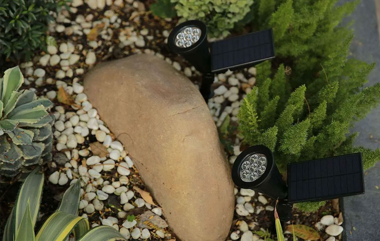 Hyundai Lighting Prikspots op Zonne-energie  (2 stuks)