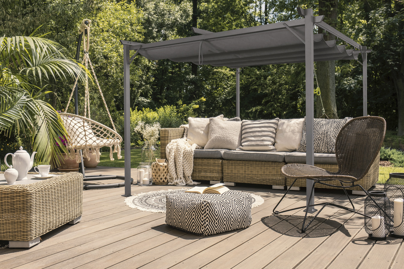 Intimo Garden - Luxe Zonnescherm / Tuinpaviljoen