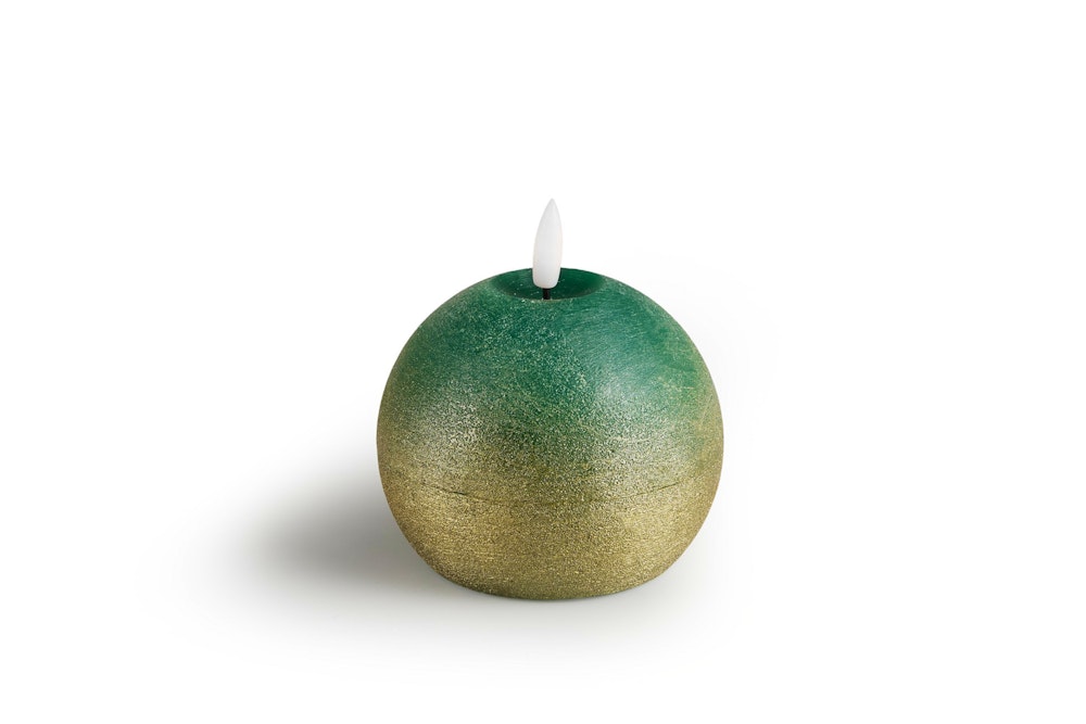 LED kaars set van 3 - met wax