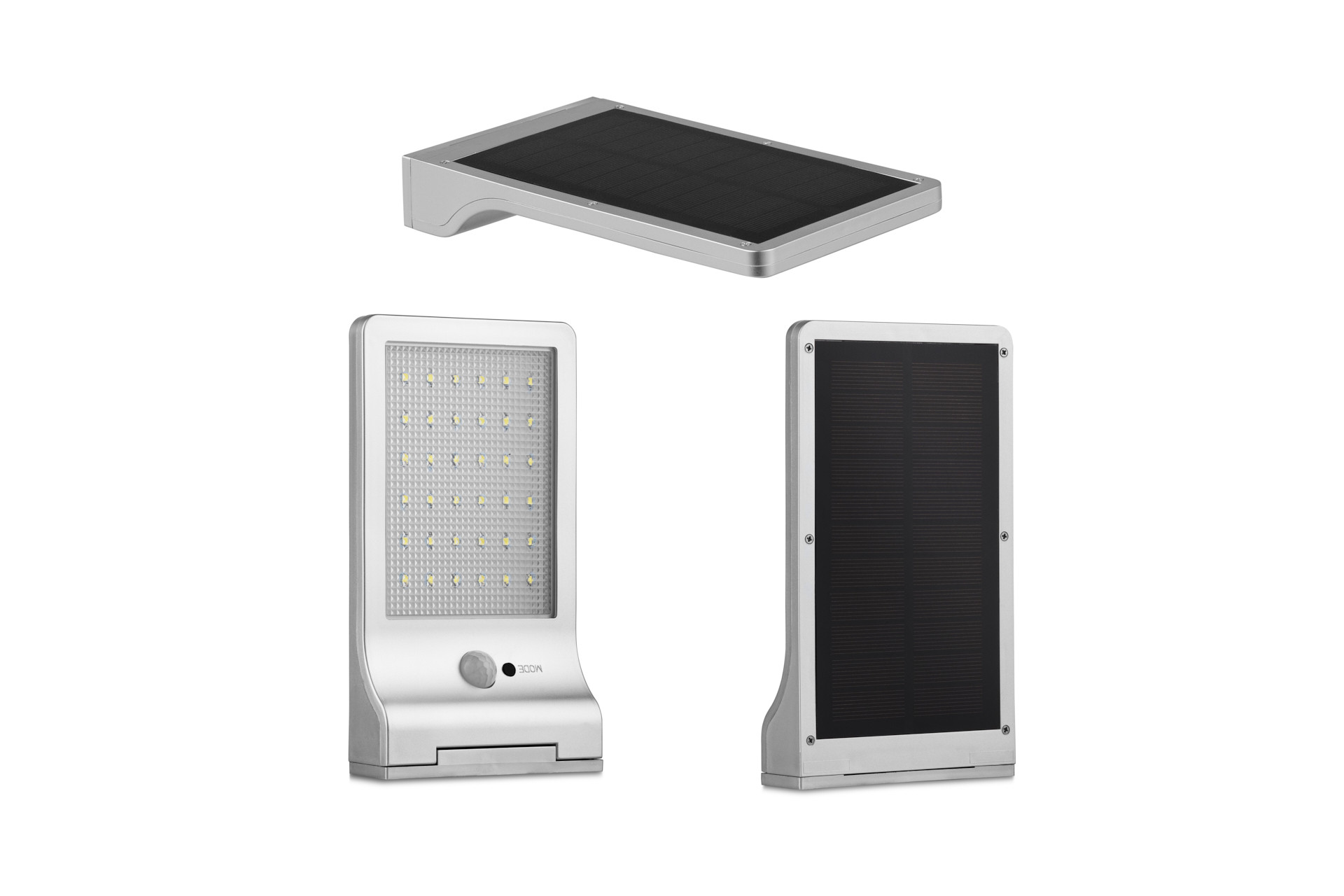 LED Lovers Kansas Solar Flat Light - Zilver