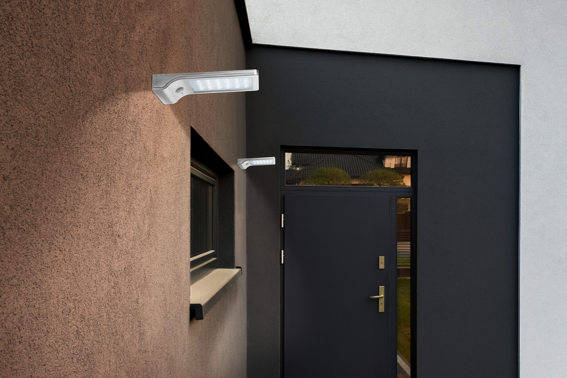 LED Lovers Kansas Solar Flat Light - Zilver