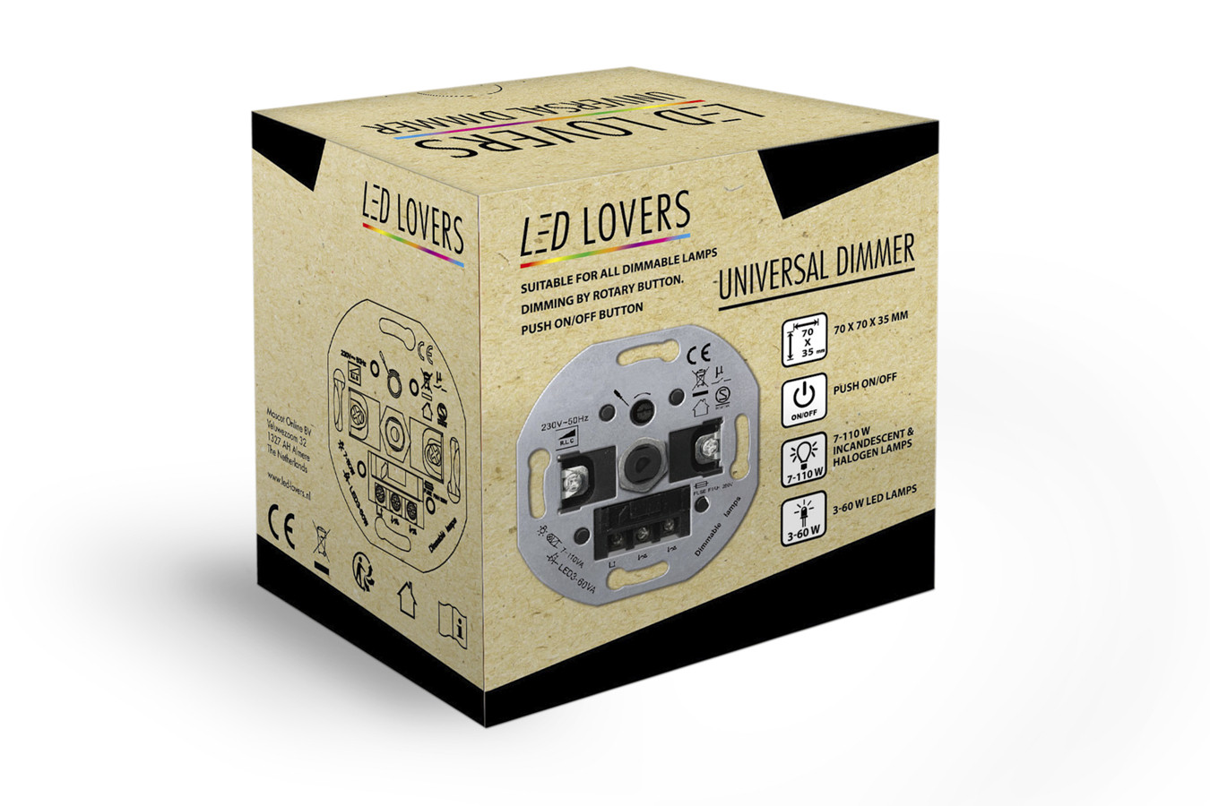 LED Lovers - Variateur LED pack de 2