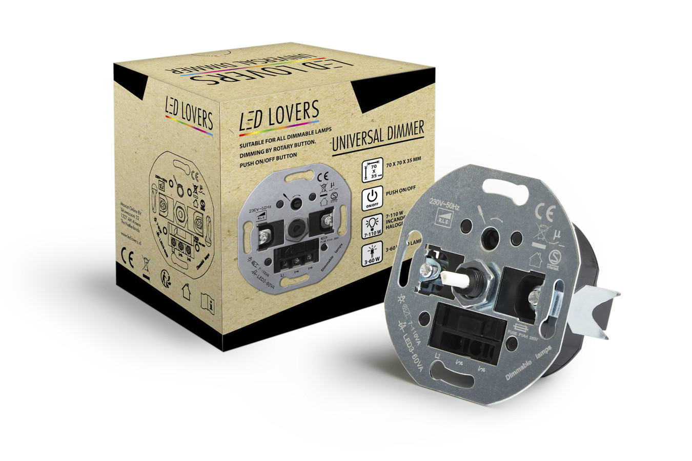 LED Lovers - Variateur LED pack de 2