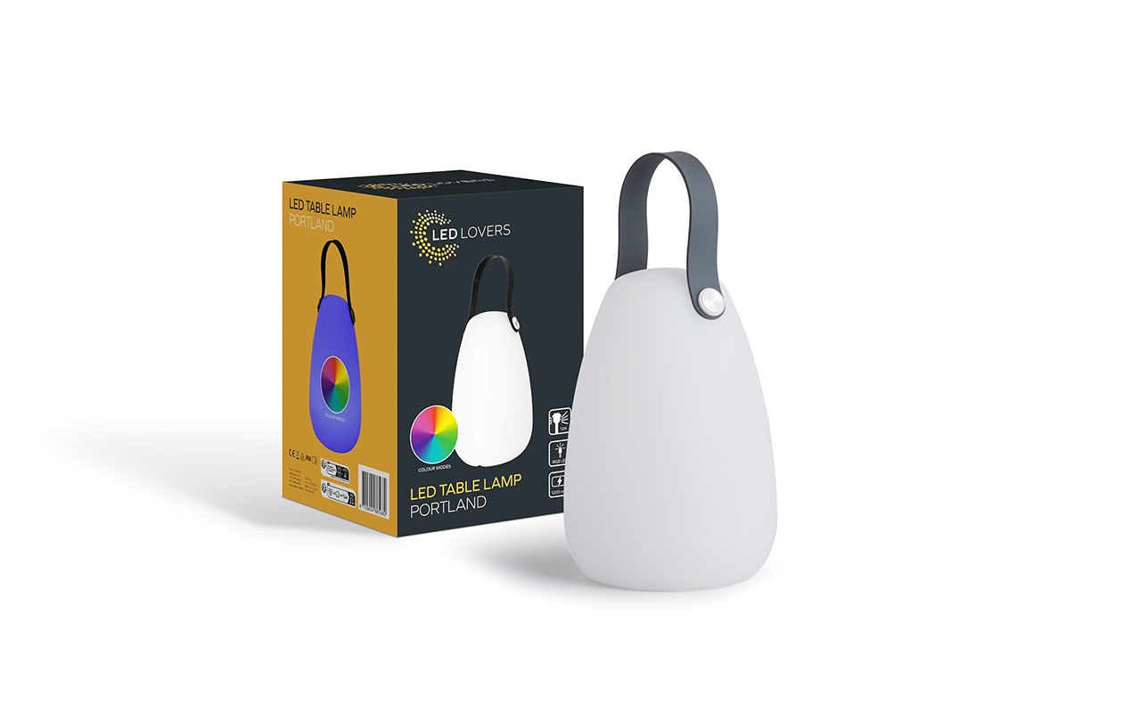 LED Tafellamp Portland – Klein