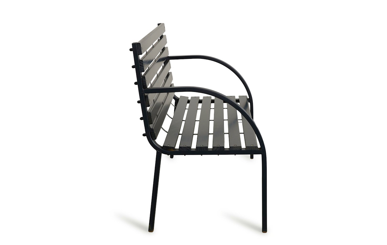 Lifa Garden Banc de jardin en bois - Noir