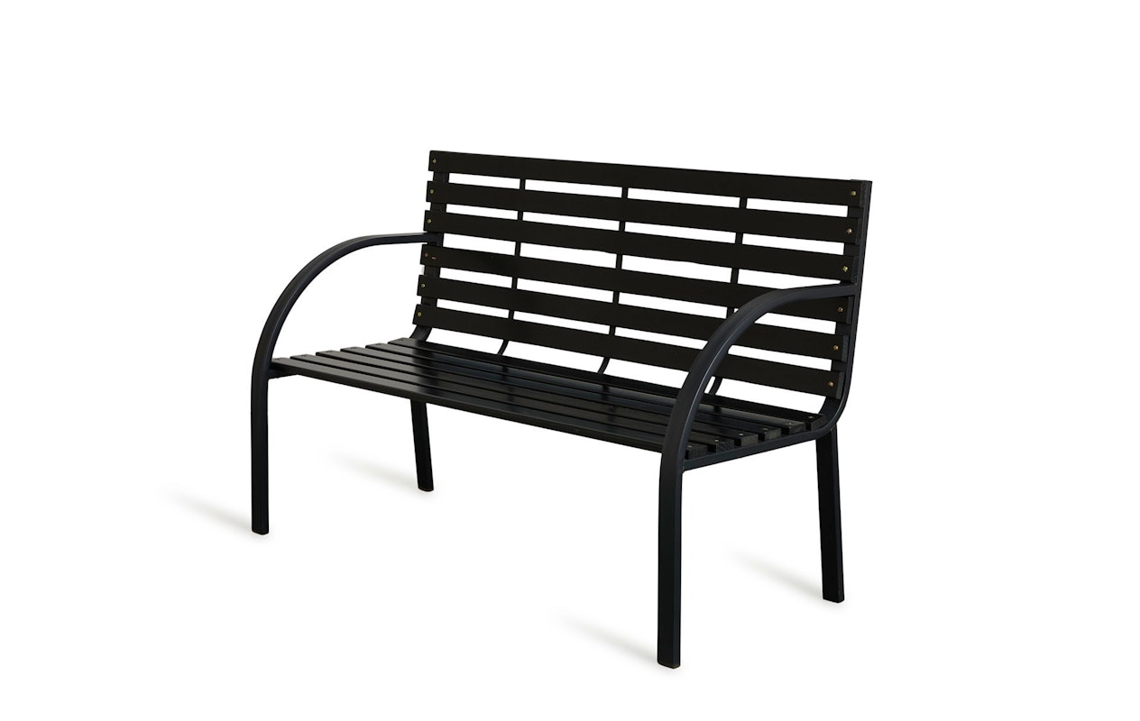 Lifa Garden Banc de jardin en bois - Noir