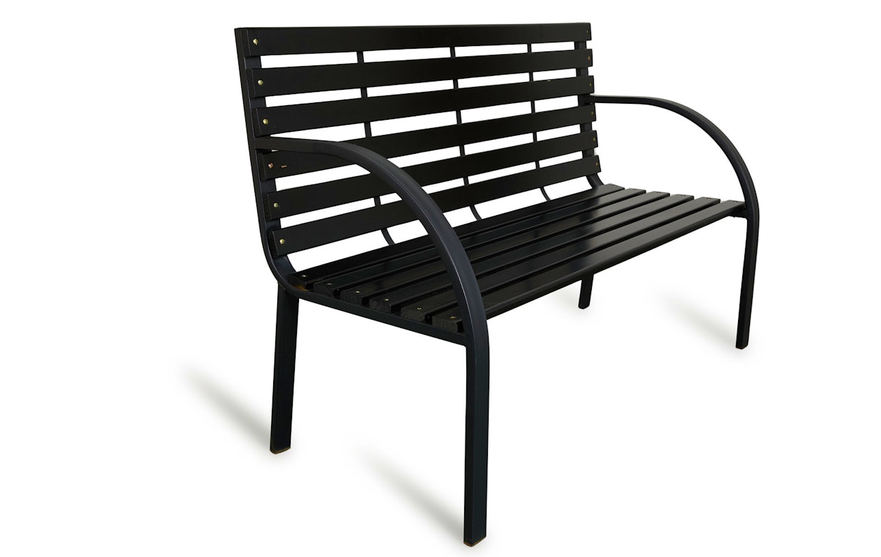 Lifa Garden Banc de jardin en bois - Noir