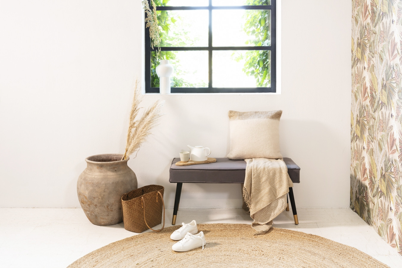 Lifa Living Bank Barcelona grijs LL
