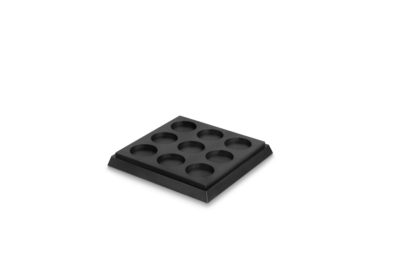 Lifa Living kaarslicht houder spiegelglas zwart 