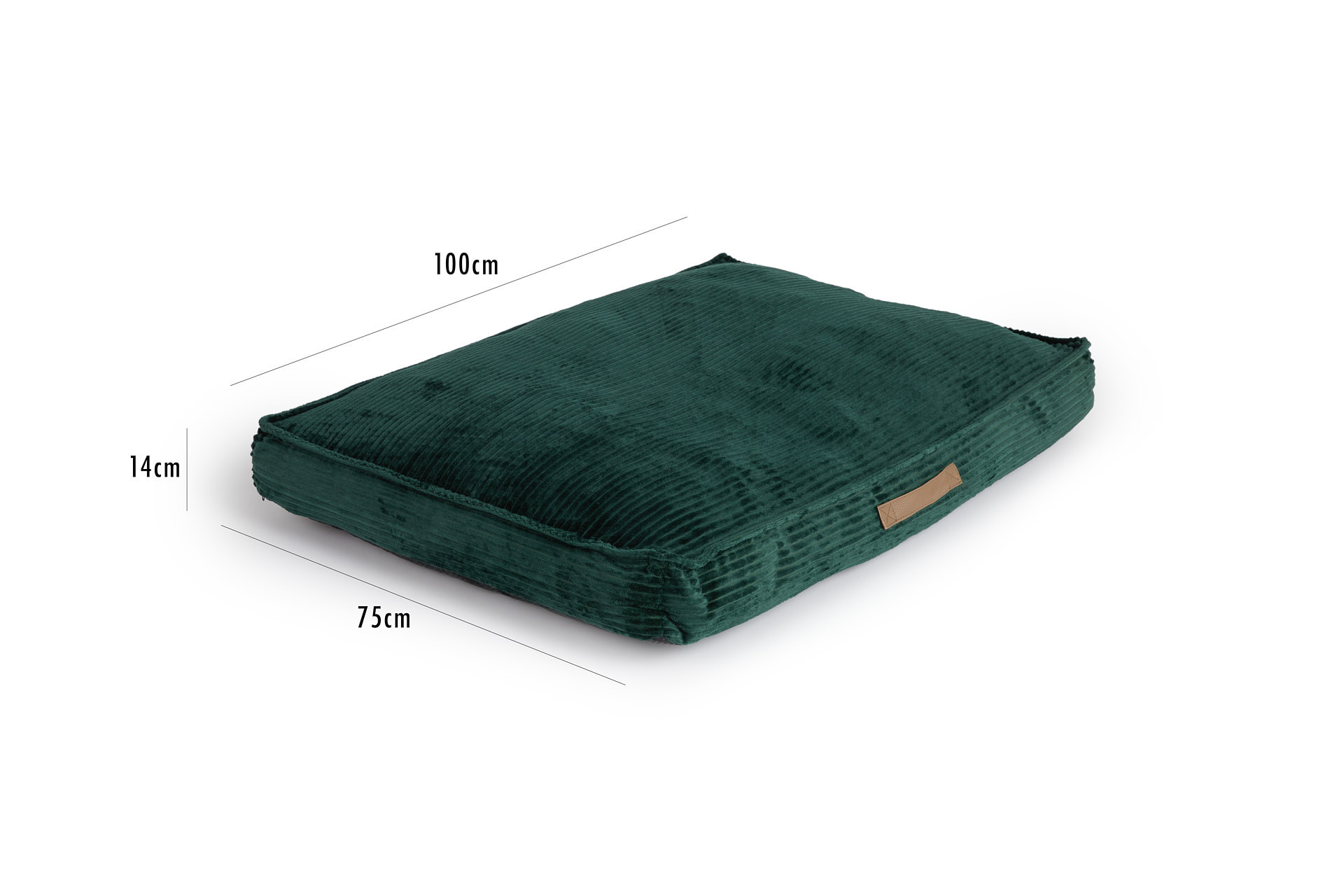 Lifa Living hondenkussen ribfluweel