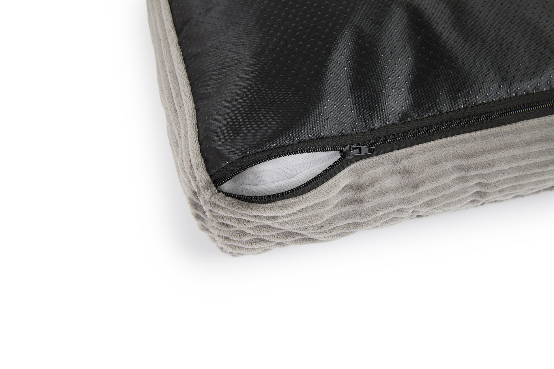 Lifa Living Hondenkussen ribfluweel - Grijs