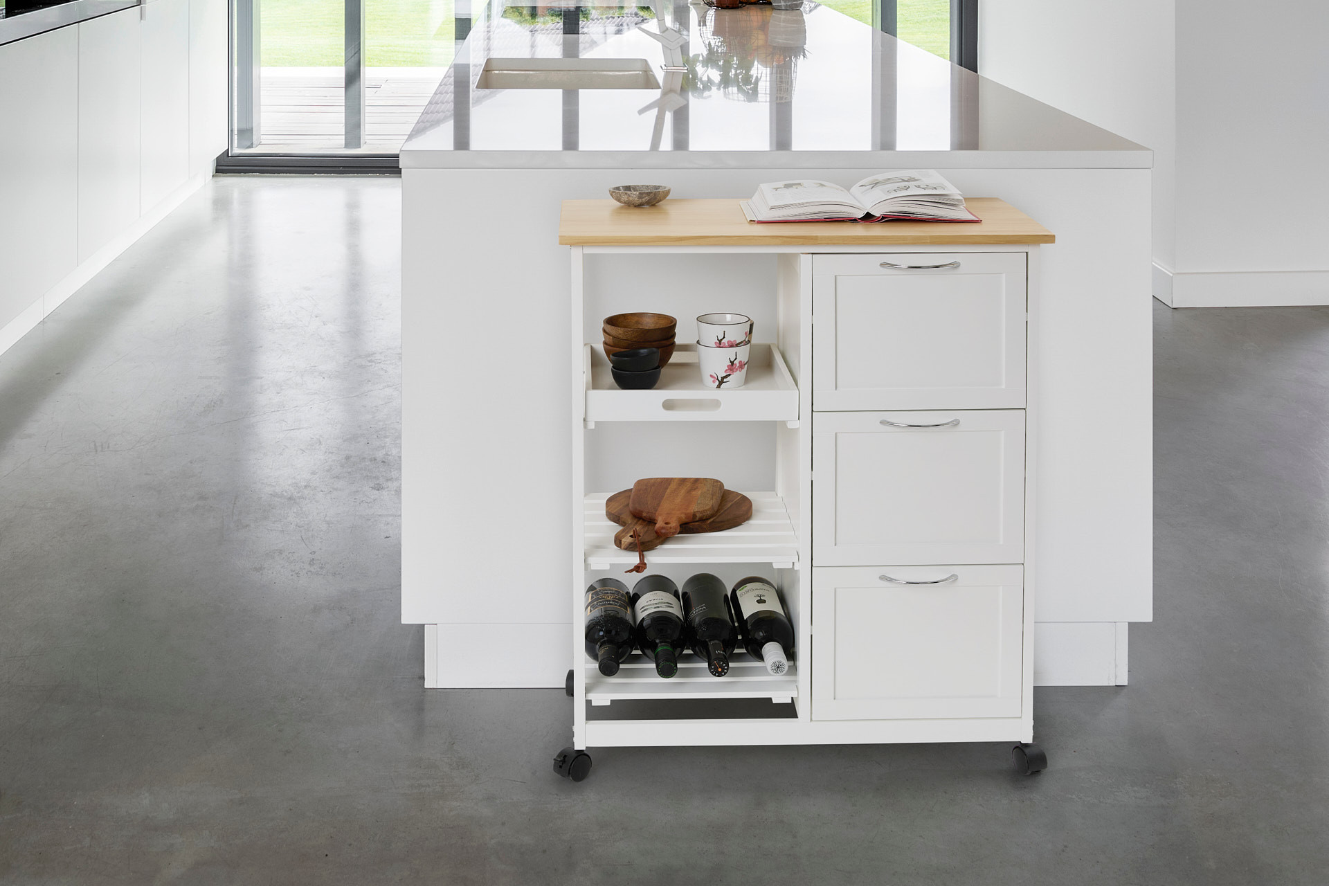 Lifa Living Desserte de cuisine Sophie