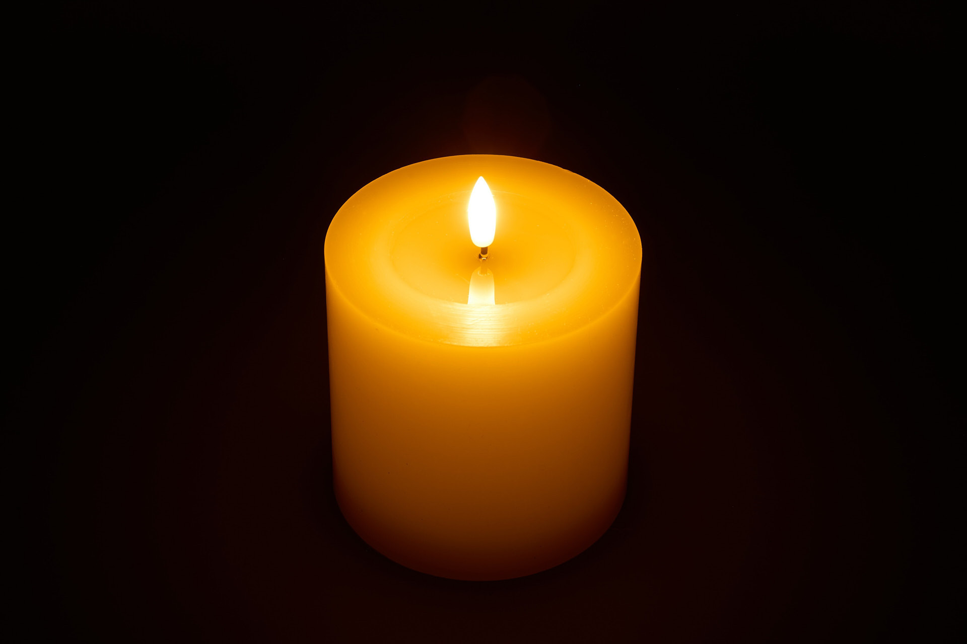 Lifa Living LED kaars Set/9 - Crème