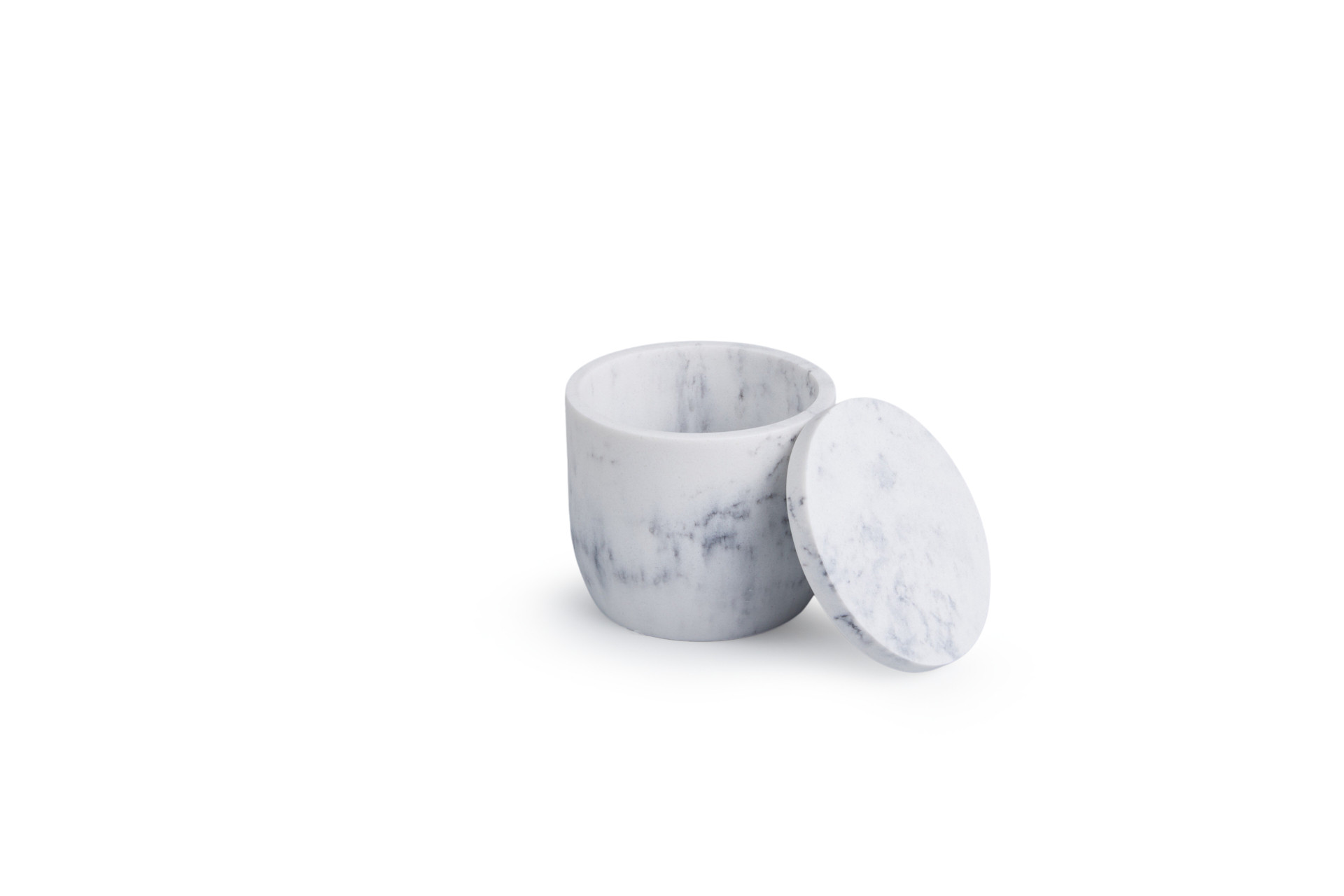 Lifa Living Ensemble d'accessoires de salle de bains de luxe 4 pièces - Blanc/gris