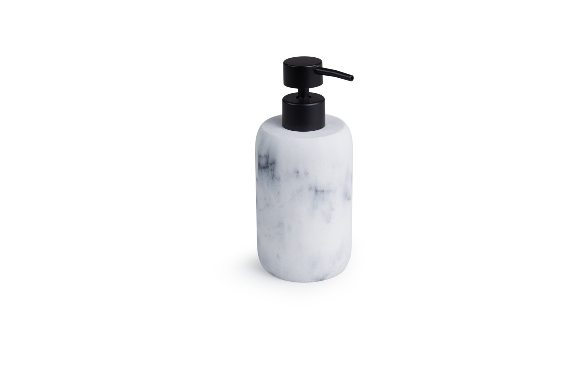 Lifa Living Ensemble d'accessoires de salle de bains de luxe 4 pièces - Blanc/gris
