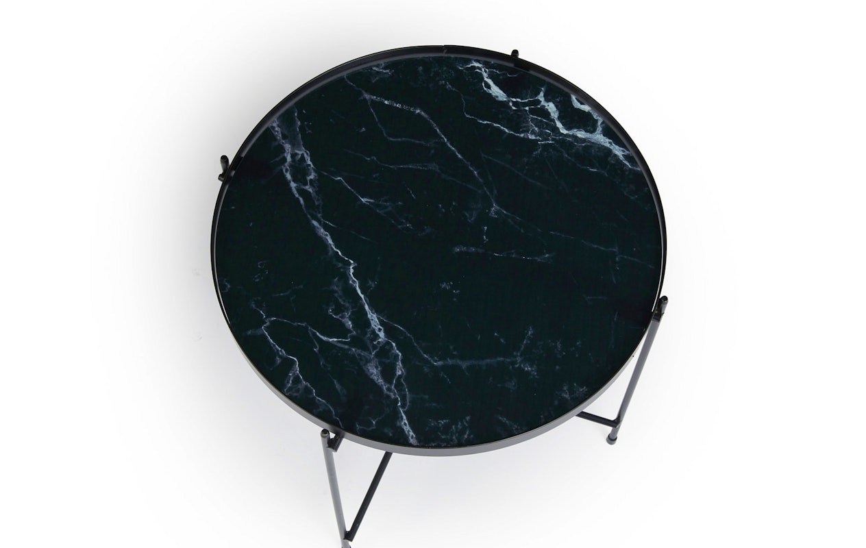 Lifa Living Marmerlook tafel Xavier - Ø 38cm 